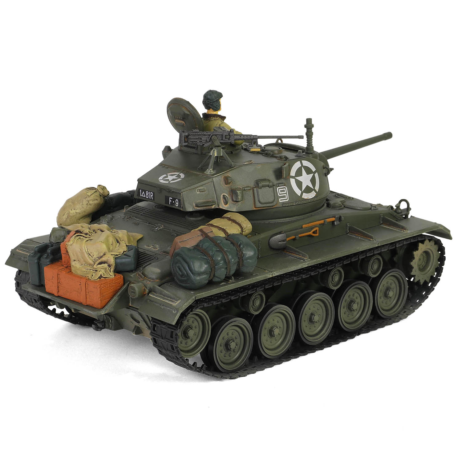 U.S. M24 Chaffee medium tank