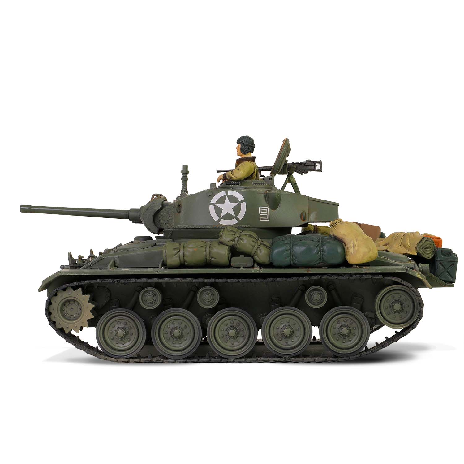 U.S. M24 Chaffee medium tank