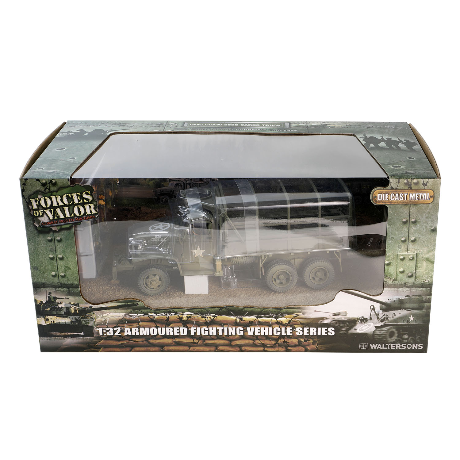 GMC CCKW 353 A1, sheet metal closed cab，U.S. 1st Infantry Division, LST Ship ramp, Weymouth May