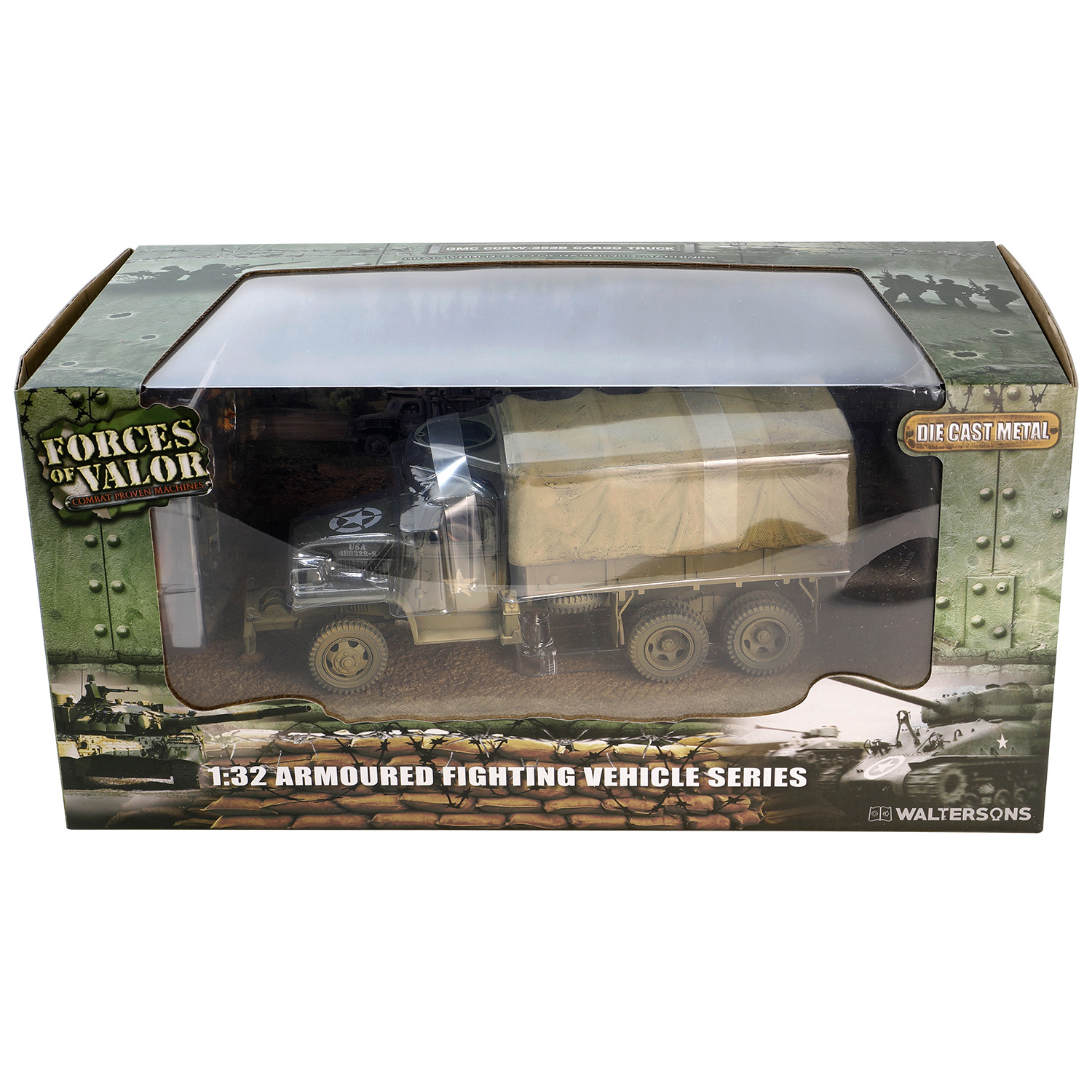 GMC CCKW-353B Cargo Truck(canvas canopy version) U.S. 1st Infantry Division, LST Ship ramp, Weymouth May