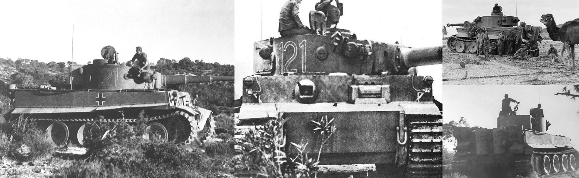 Sd.Kfz.181 PzKpfw VI Tiger Ausf. E heavy tank  (Initial production model) #121, Schwere Panzerabteilung 501, 1943 North African Front Tunisia