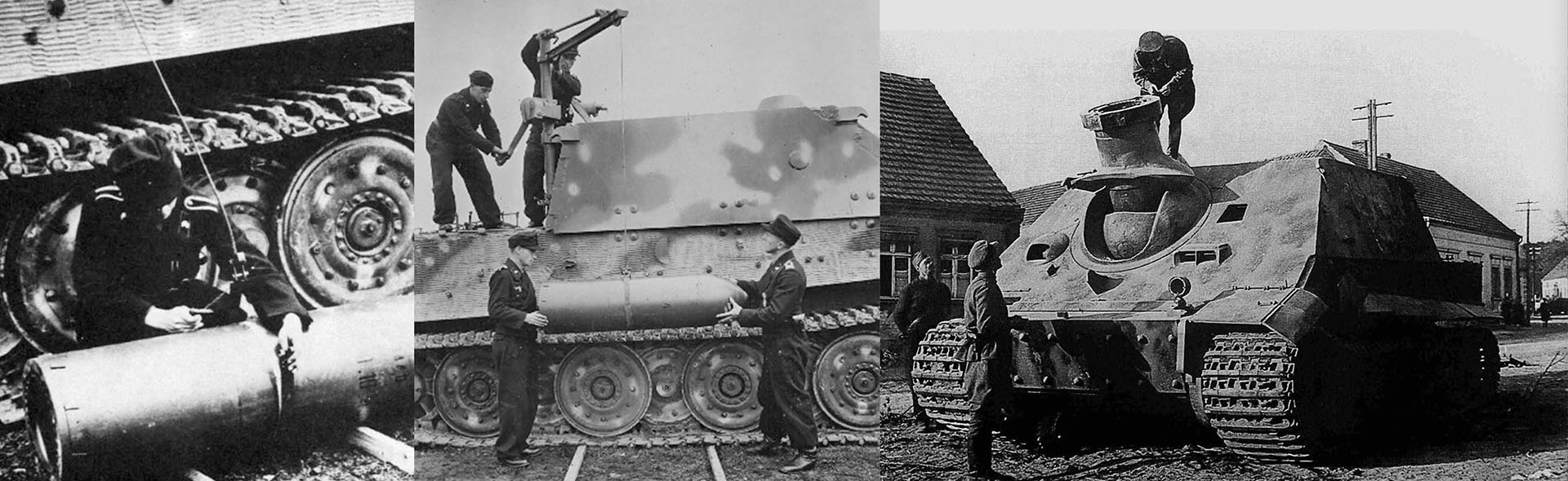 Sturmmorserwagen 606/4 Mit 38cm RW 61 L/3.5 "Sturmtiger" Sturm-Morser-Kp. 1002, the area of Berlin, Germany, May 1945