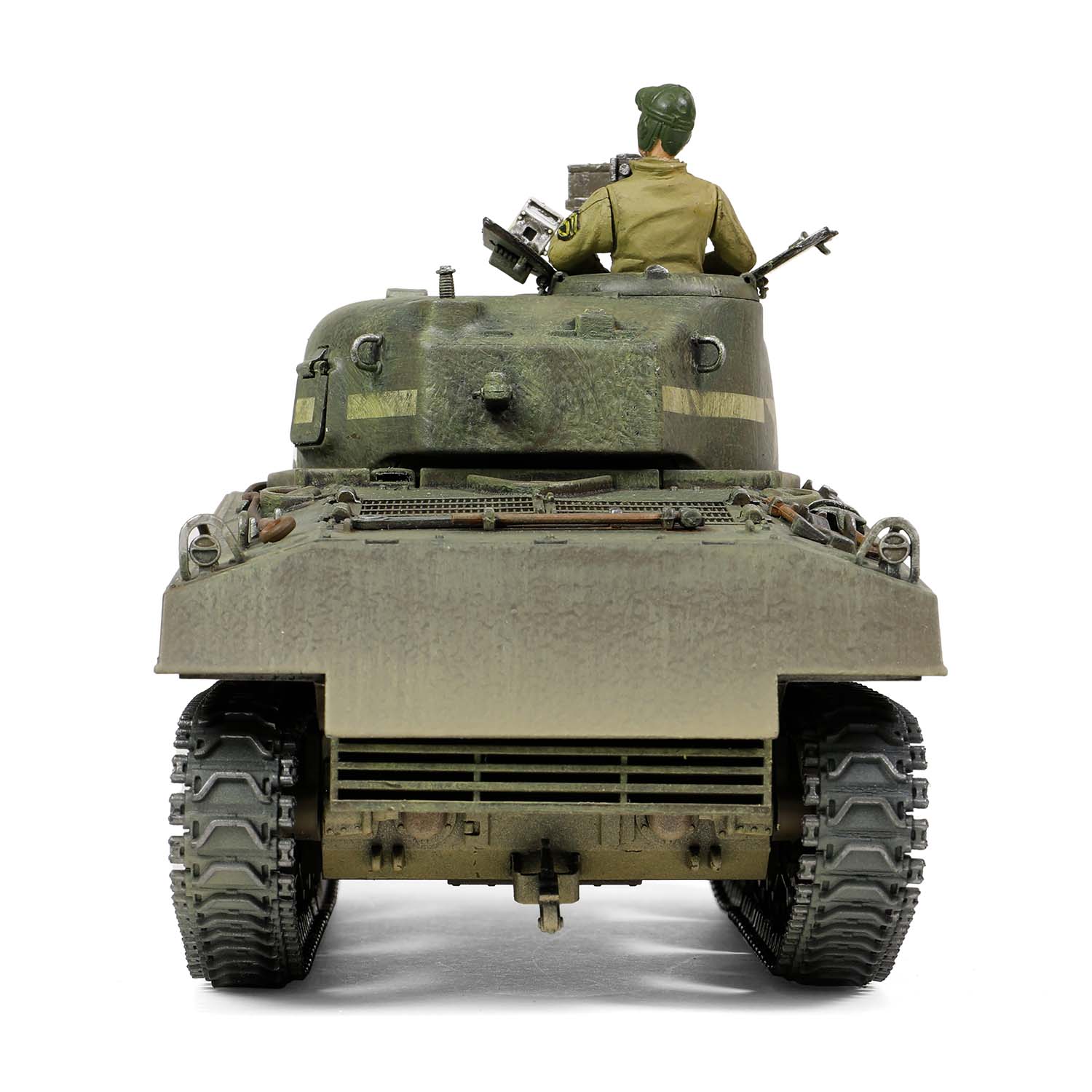 U.S. medium tank Sherman M4A3 (75) Training vehicle, C Company, 10th Tank Battalion, 5th Armored Division, New York, 1943