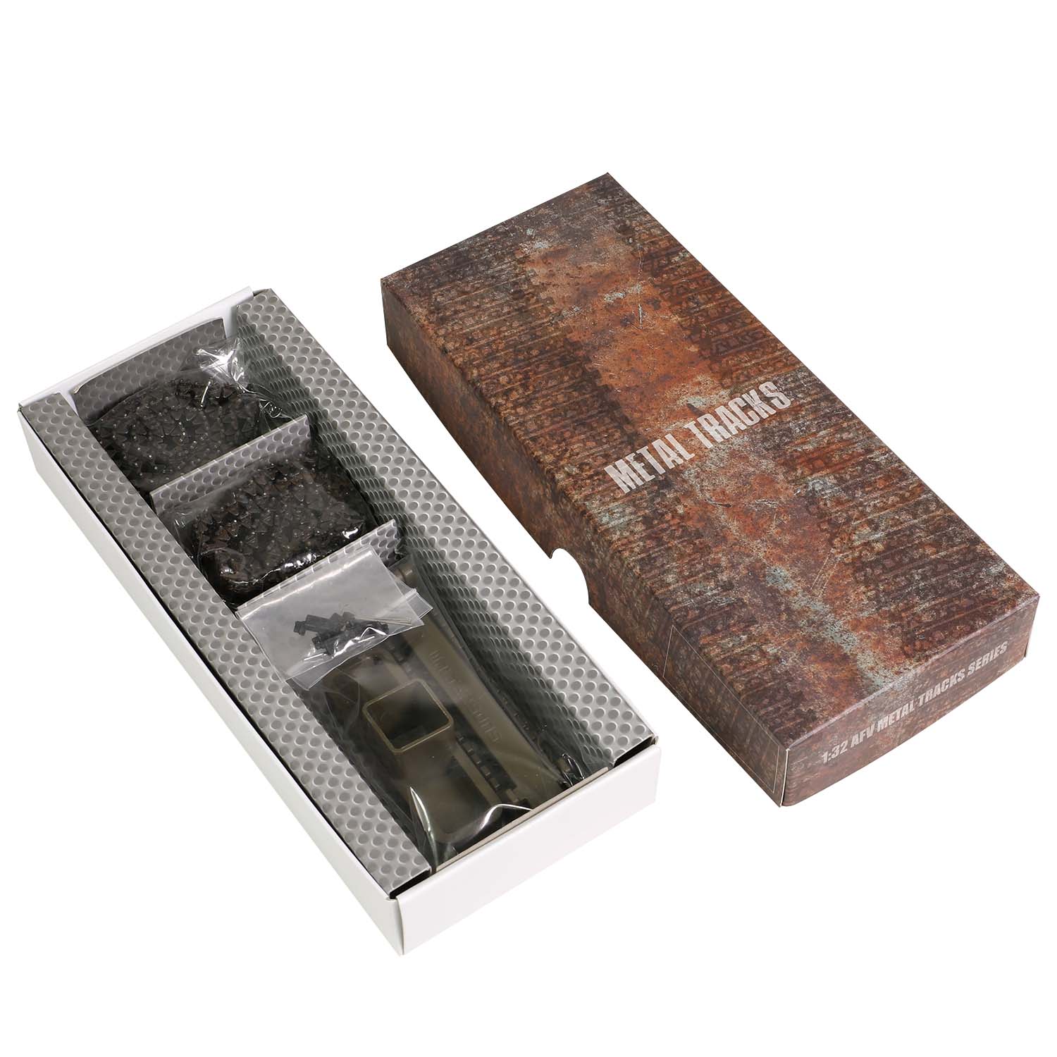 Sherman M4 tank VVSS Suspension type - Metal upgrade track link set