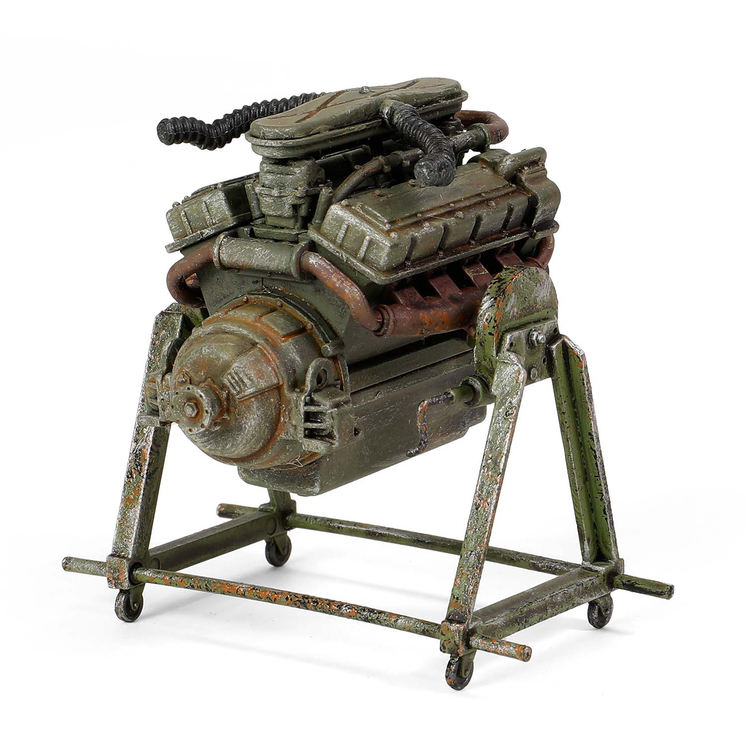 U.S. medium tank Sherman M4A3 (75) Training vehicle, C Company, 10th Tank Battalion, 5th Armored Division, New York, 1943