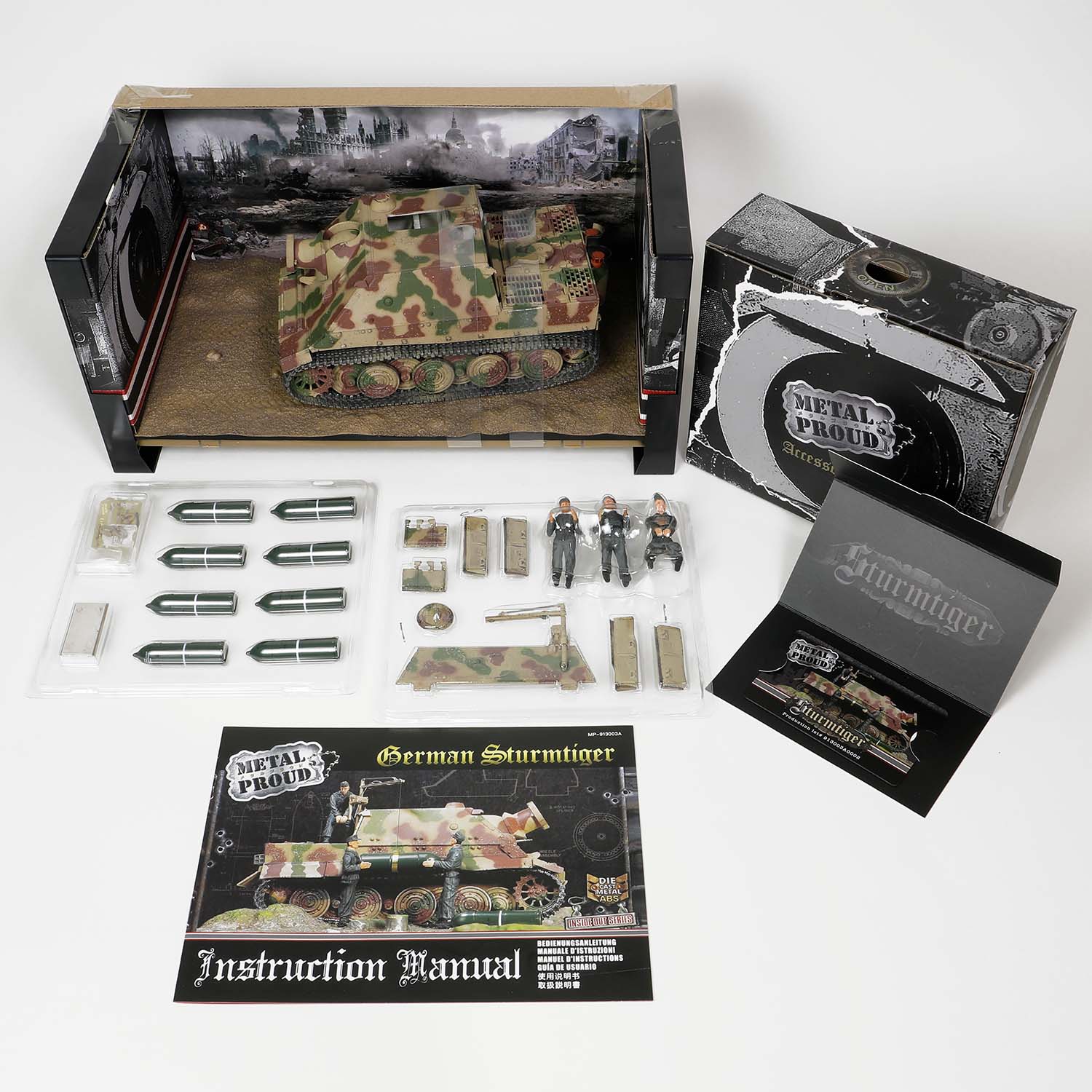 Sturmmorserwagen 606/4 Mit 38cm RW 61 L/3.5 "Sturmtiger" Sturm-Morser-Kp. 1002, the area of Berlin, Germany, May 1945