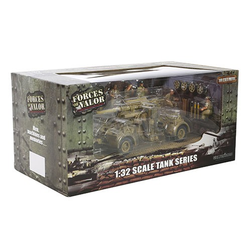 Krupp Flak 36 with Flak Rohr 18 gun barrel & sd. 202 tow vehicle Battle of EL Alamein, North Africa, June 194