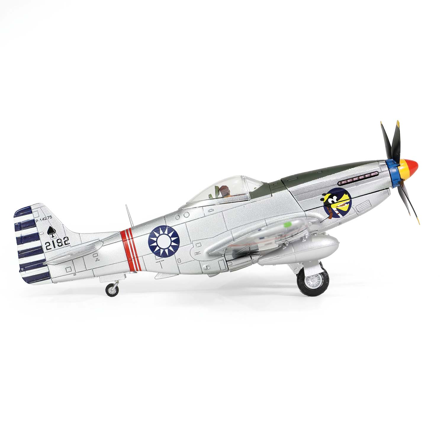ROC P-51D Mustang aircraft fighter 21st Squadron, 4th Fighter Group, Captain Cheng Yung To, ROCAF (#P14275, 2192)