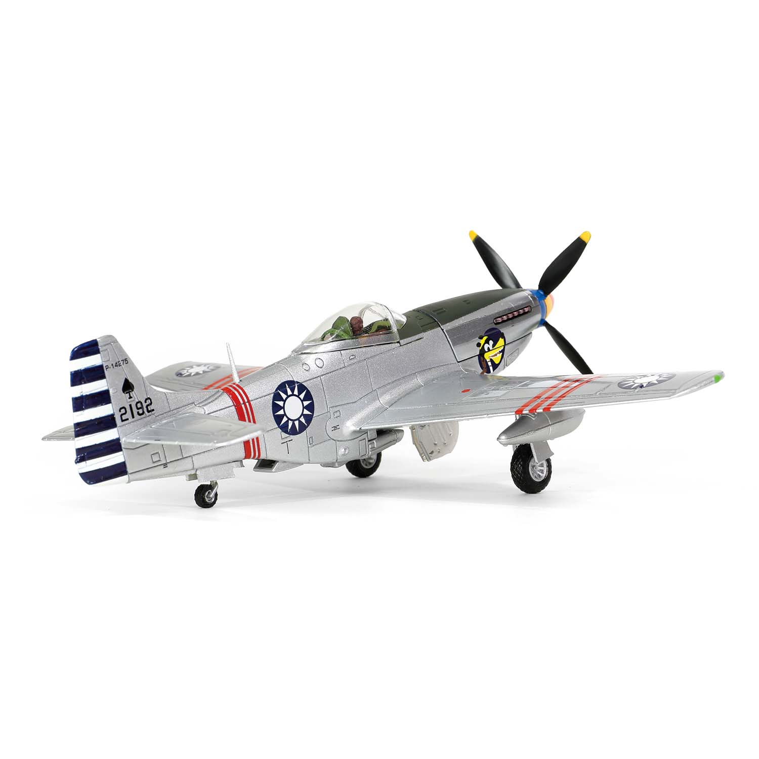 ROC P-51D Mustang aircraft fighter 21st Squadron, 4th Fighter Group, Captain Cheng Yung To, ROCAF (#P14275, 2192)