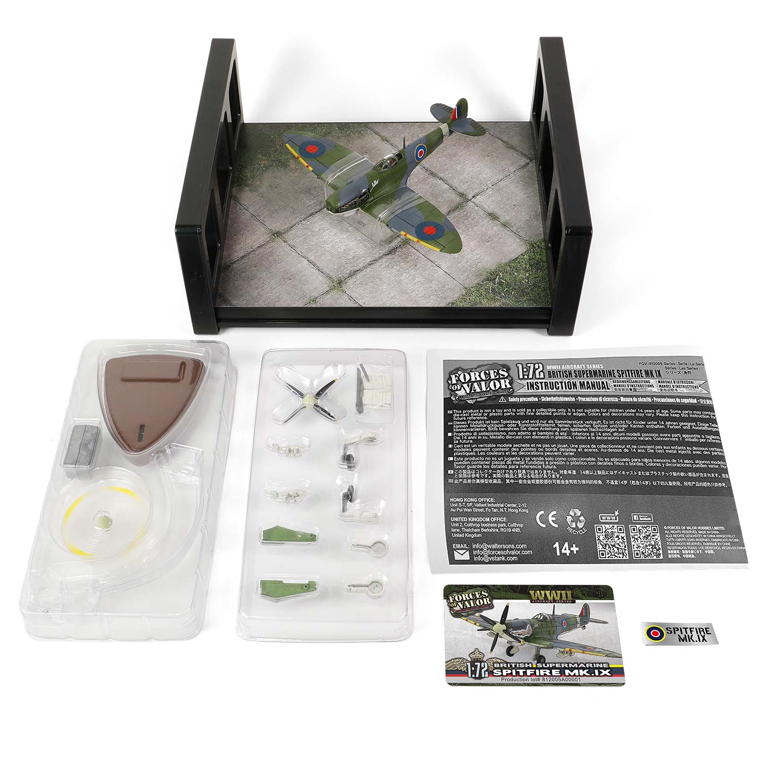 ‌Supermarine‌ Spitfire Mk.IX MK 210, "Tolly Hello" Guns Lundquist, Test Pilot for the USAAF (Long Range Experimental)