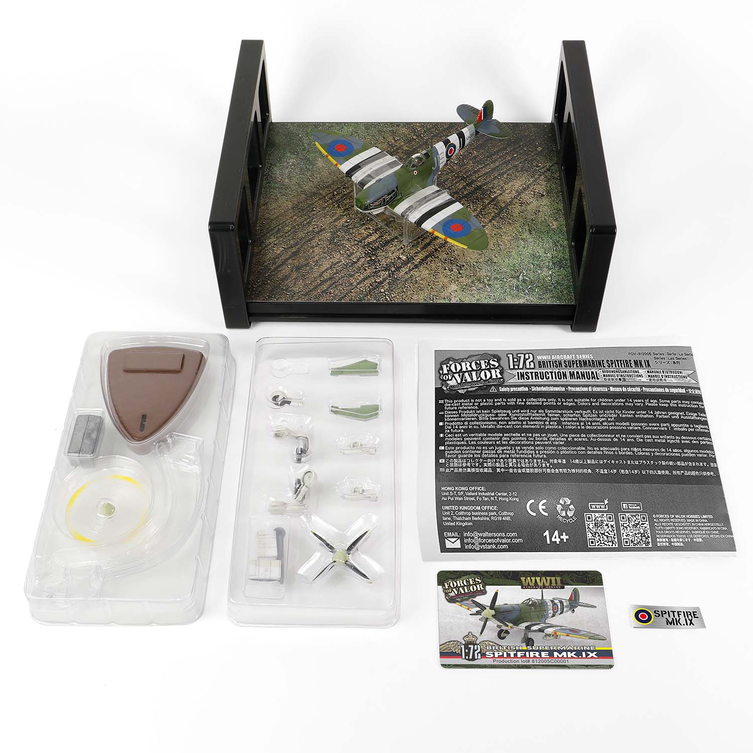 Supermarine Spitfire Mk.IX MK 392, WG CDR "Johnnie" Johnson, No.144 (Canadian) Wing RAF Kenley, Royal Air Force, Normandy