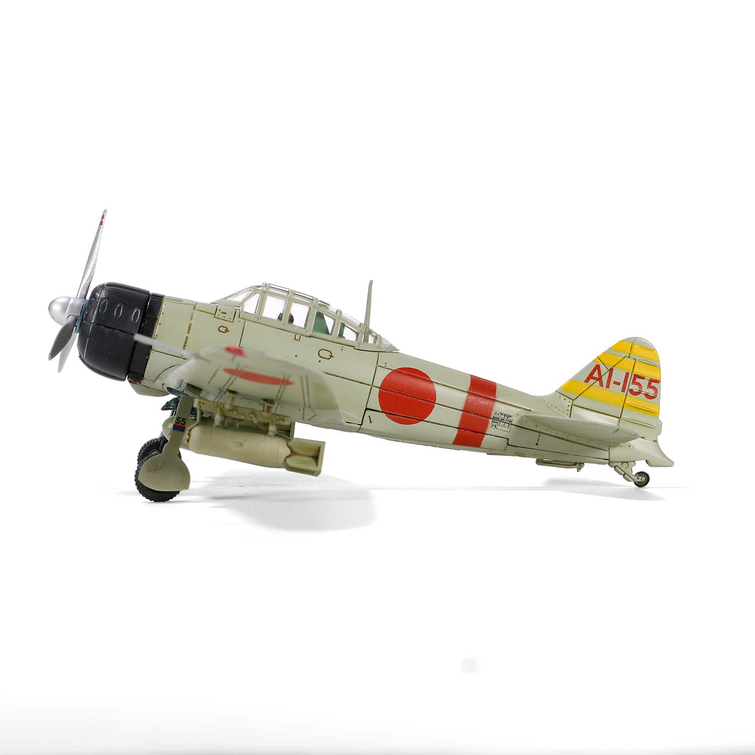 Mitsubishi A6M2b (Model 21) "Zero" 2nd Squadron, 1st section, No. 1 "Sigeru Itaya", AI-155, IJN Carrier Akagi, Pearl Habour