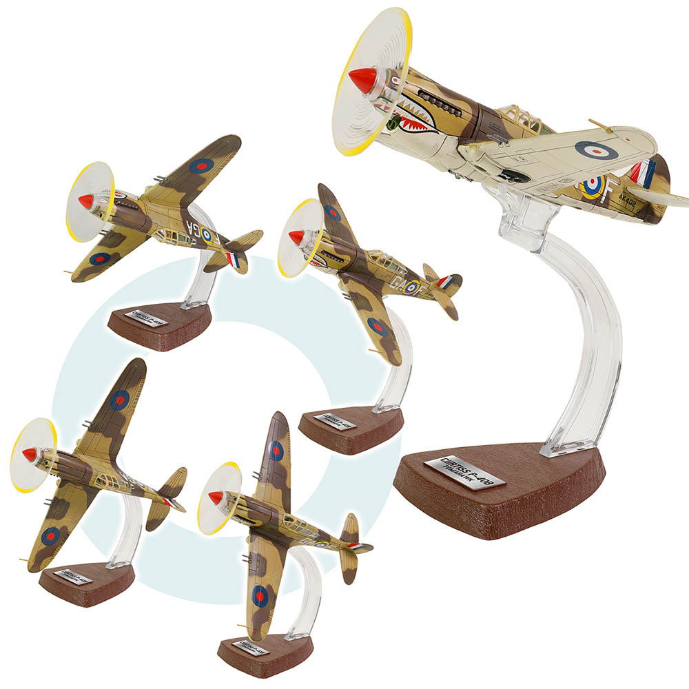 Curtiss P-40B / Tomahawk Mk IIB 112 Squadron (Royal Air Force), AK402, GA-F  North Africa October