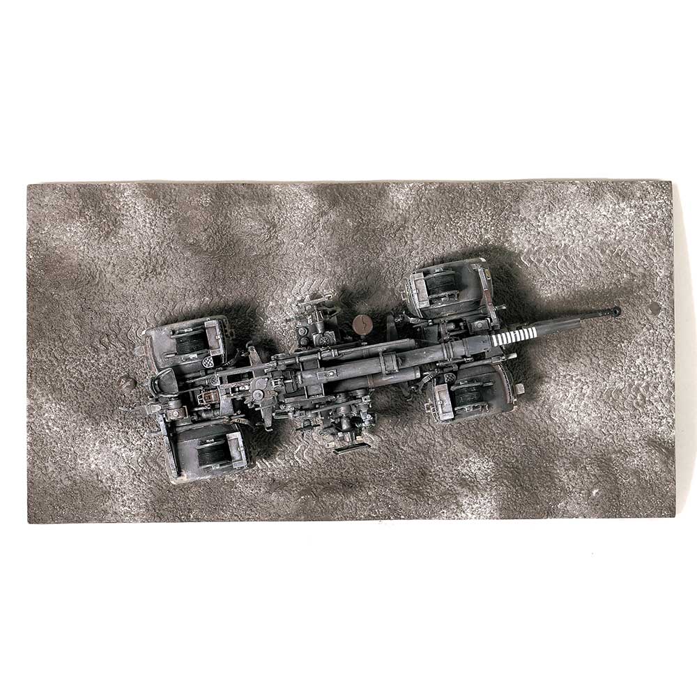 Krupp Flak 36 with Flak Rohr 36 gun barrel & sd. 202 tow vehicle German Army, Stalingrad, USSR, 1943