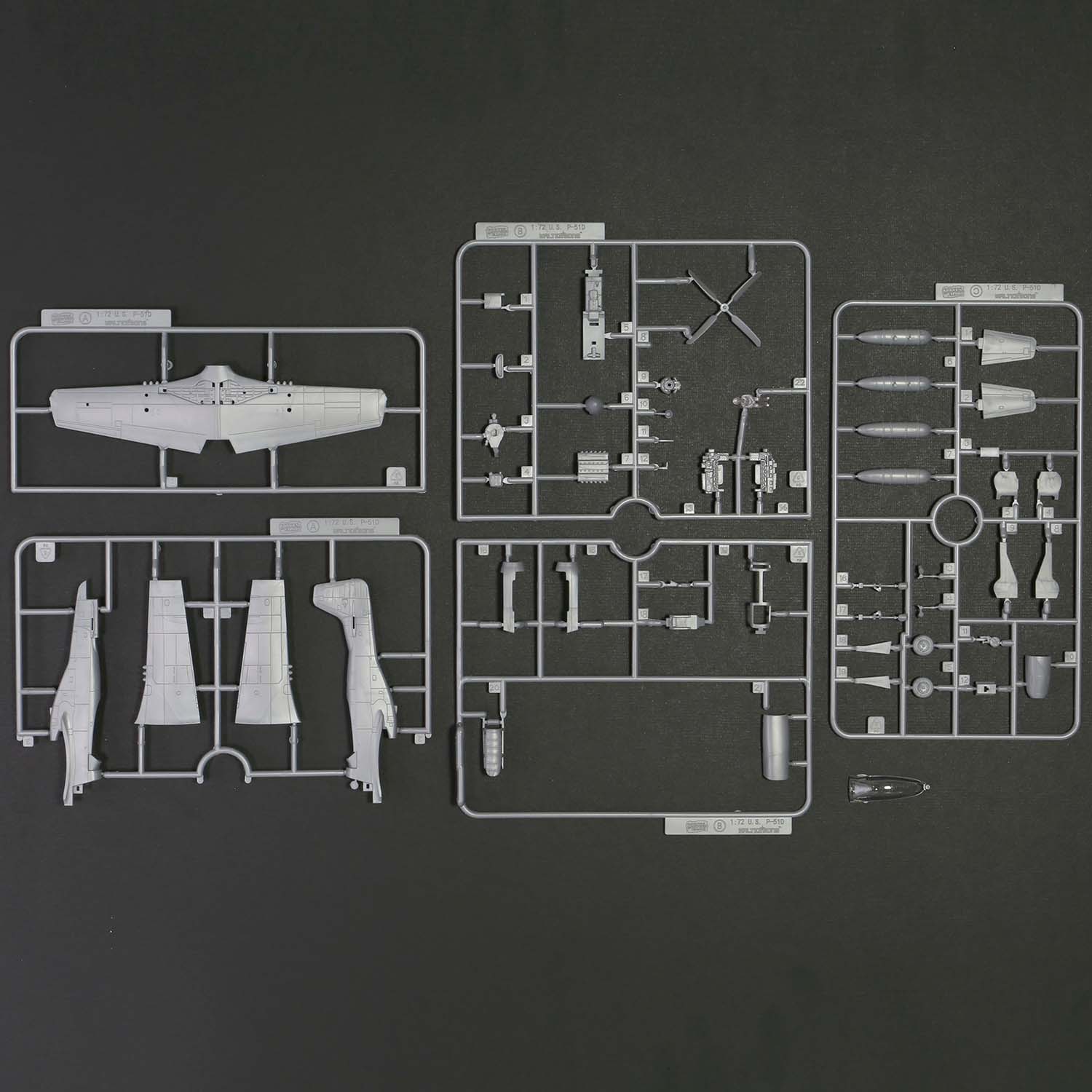 P-51D Mustang aircraft Great Britain, January