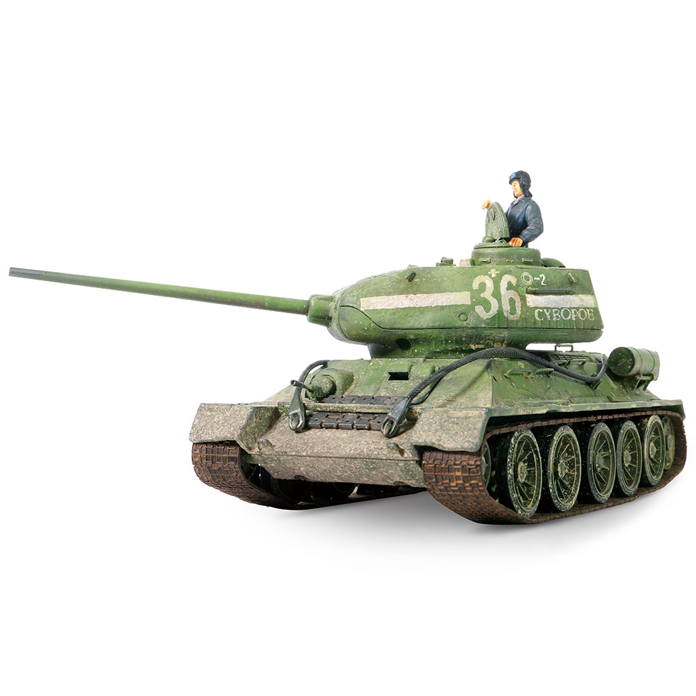 T-34-85 Model 1944 medium tank 55th Guards Tank Bde. 7th Guards Tank Corps, Berlin