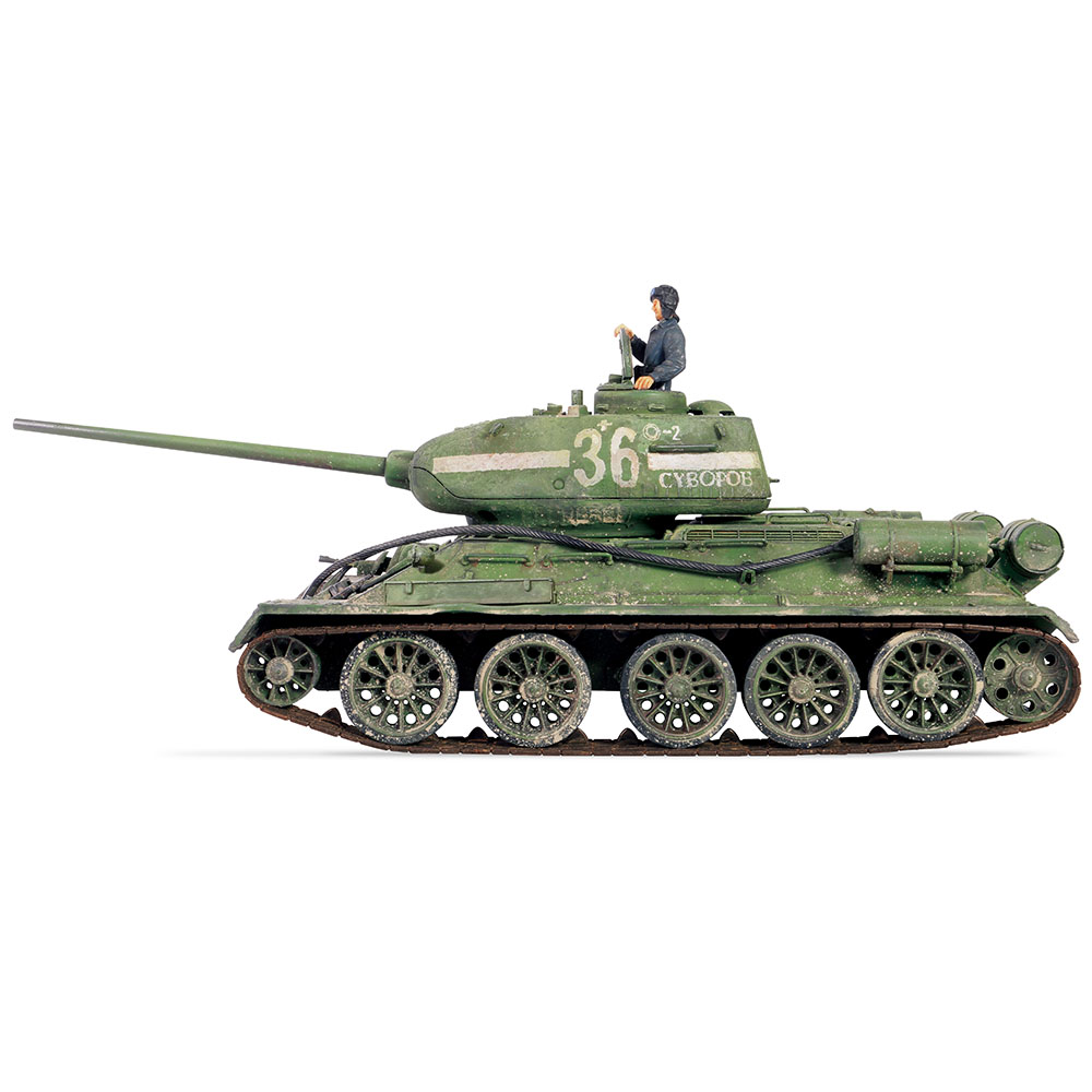 T-34-85 Model 1944 medium tank 55th Guards Tank Bde. 7th Guards Tank Corps, Berlin