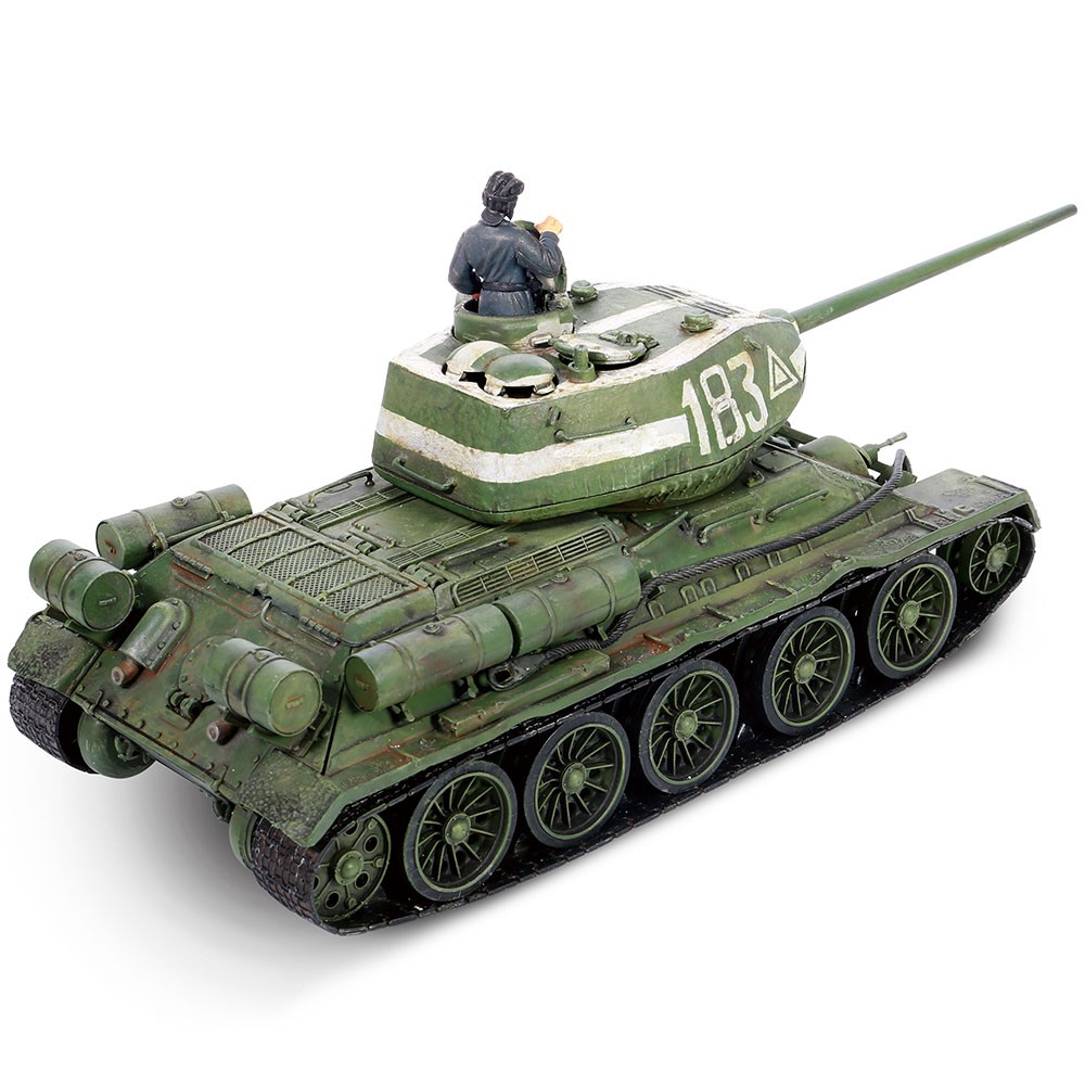 T-34-85 Model 1944 medium tank 95th Tank Brigade, 9th Tank Corps, Berlin, May