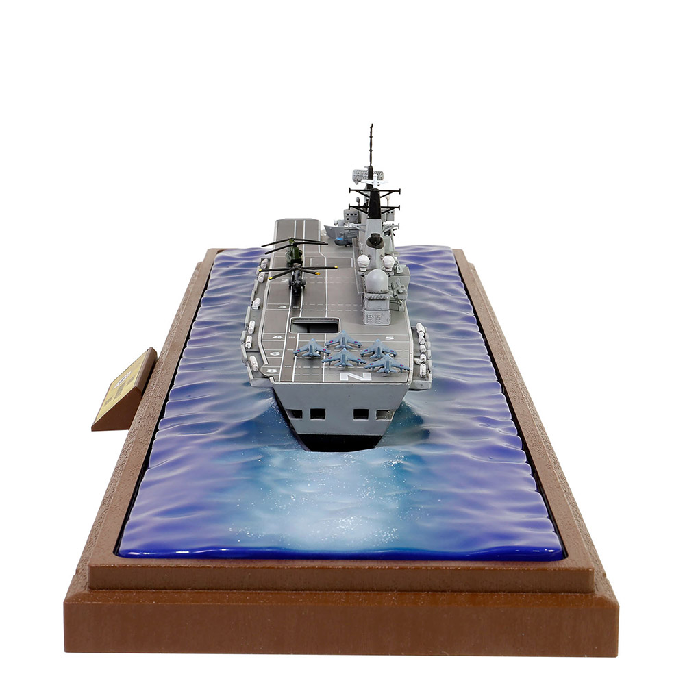 HMS Invincible (R05) light aircraft carrier Falkland islands 1982 Full hull