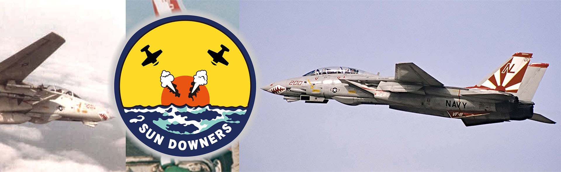 CVN-65 Enterprise deck + 4' Legendary F-14 Tomcat series Section #J deck + F-14A BuNo. 161621, VF-111 Sundowners, "Miss Molly", USS Carl Vinson, Pacific Quest,, 1989