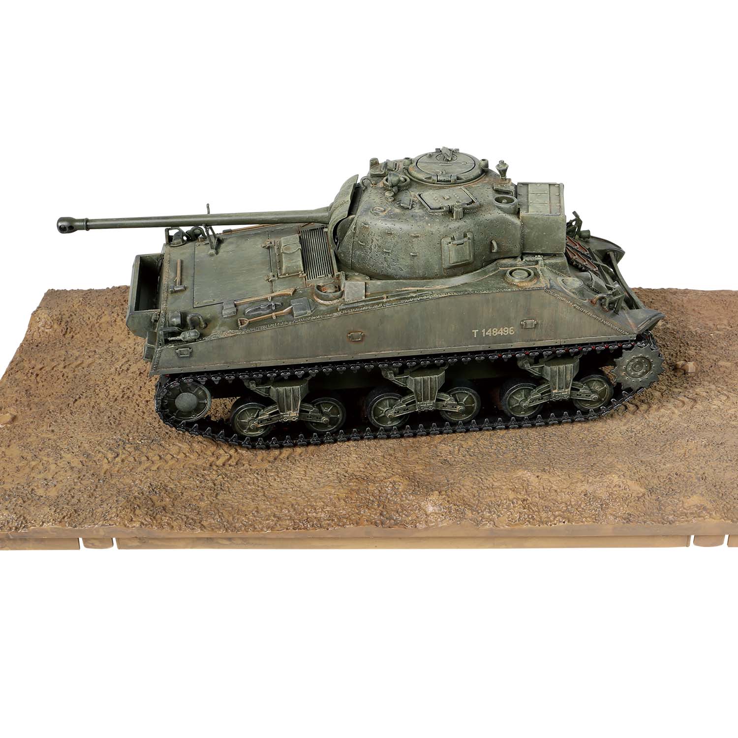 British Sherman Firefly Vc. 8th Armoured Brigade, 24th Lancer, 13/18th Hussars, Normandy 1944