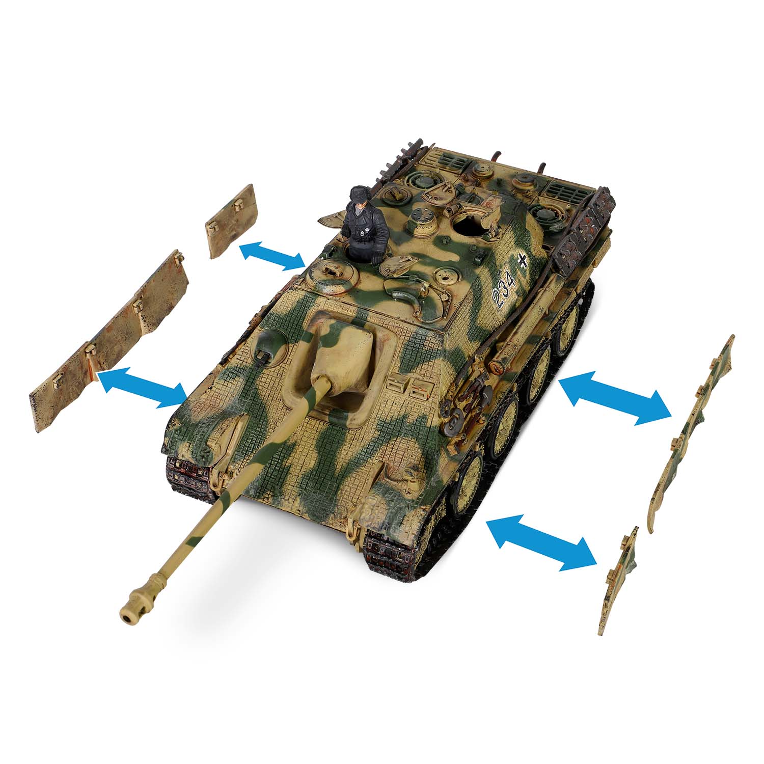 Detachable Skirt Armors