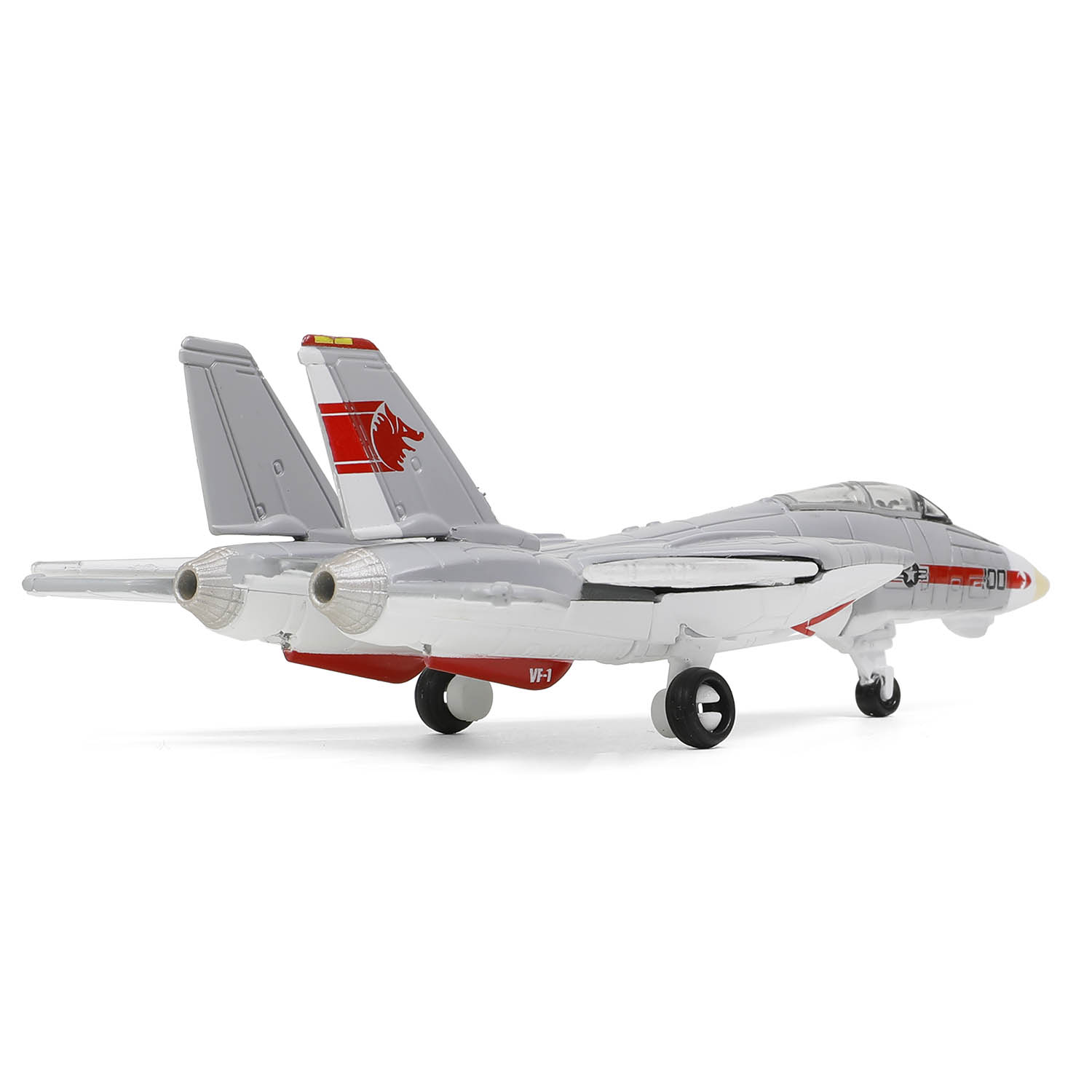 CVN-65 Enterprise deck + 4' Legendary F-14 Tomcat series Section #B deck + F-14A BuNo. 161274, VF-1 "Wolfpack" , USS Enterprise CVN-65, Evacuation of Saigon, 1975