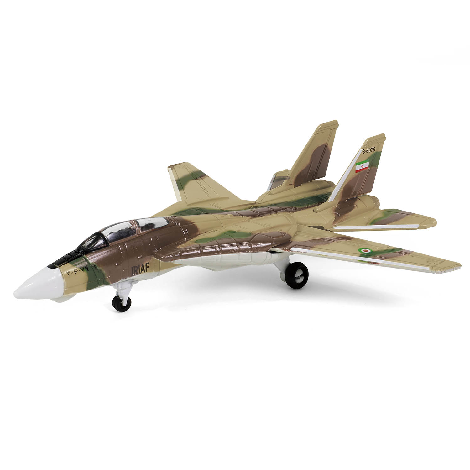 CVN-65 Enterprise deck + 4' Legendary F-14 Tomcat series Section #H deck + F-14A BuNo.160353 (3-6056), Tactical Fighter Base 8, Khatami, 1984 Asia Minor camouflage