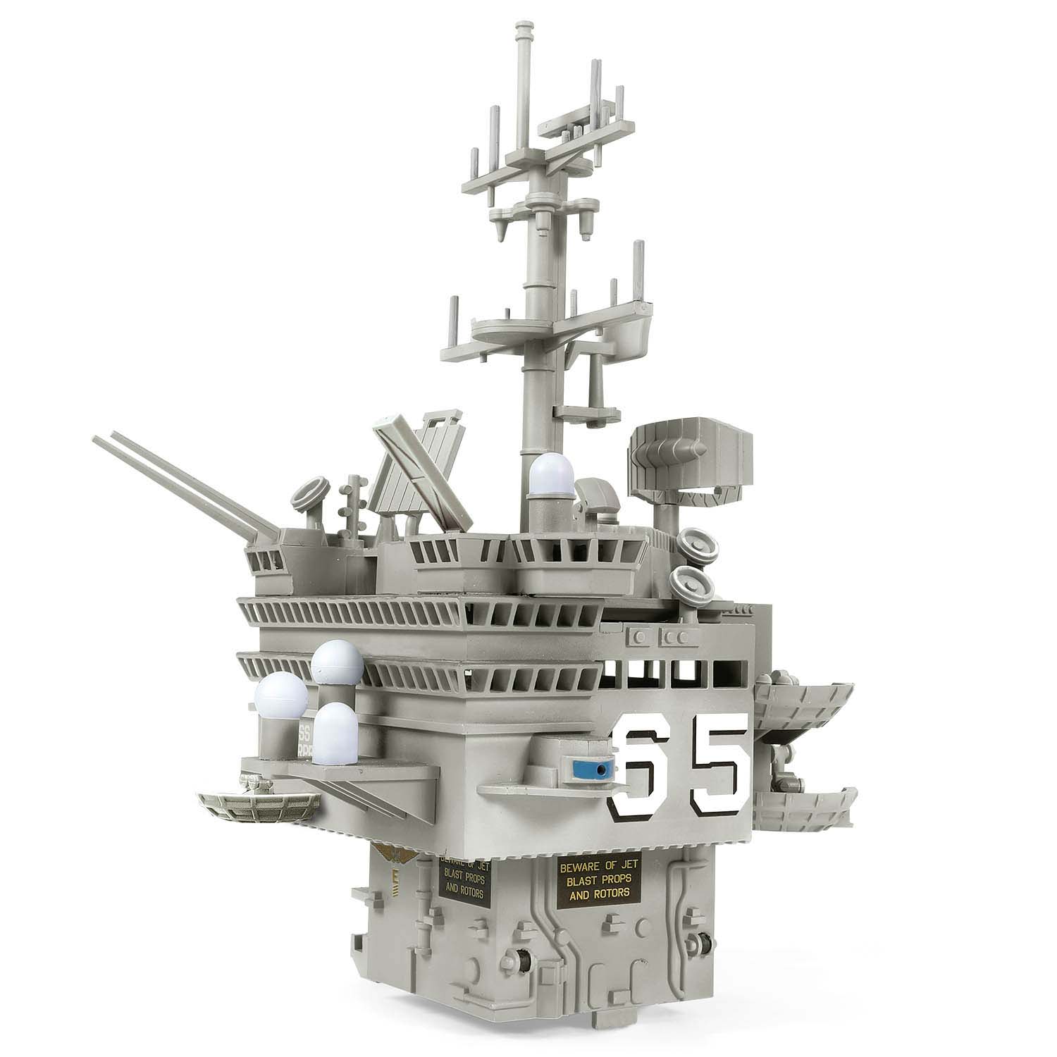 CVN-65 Enterprise deck commander bridge 1982 overhauled version