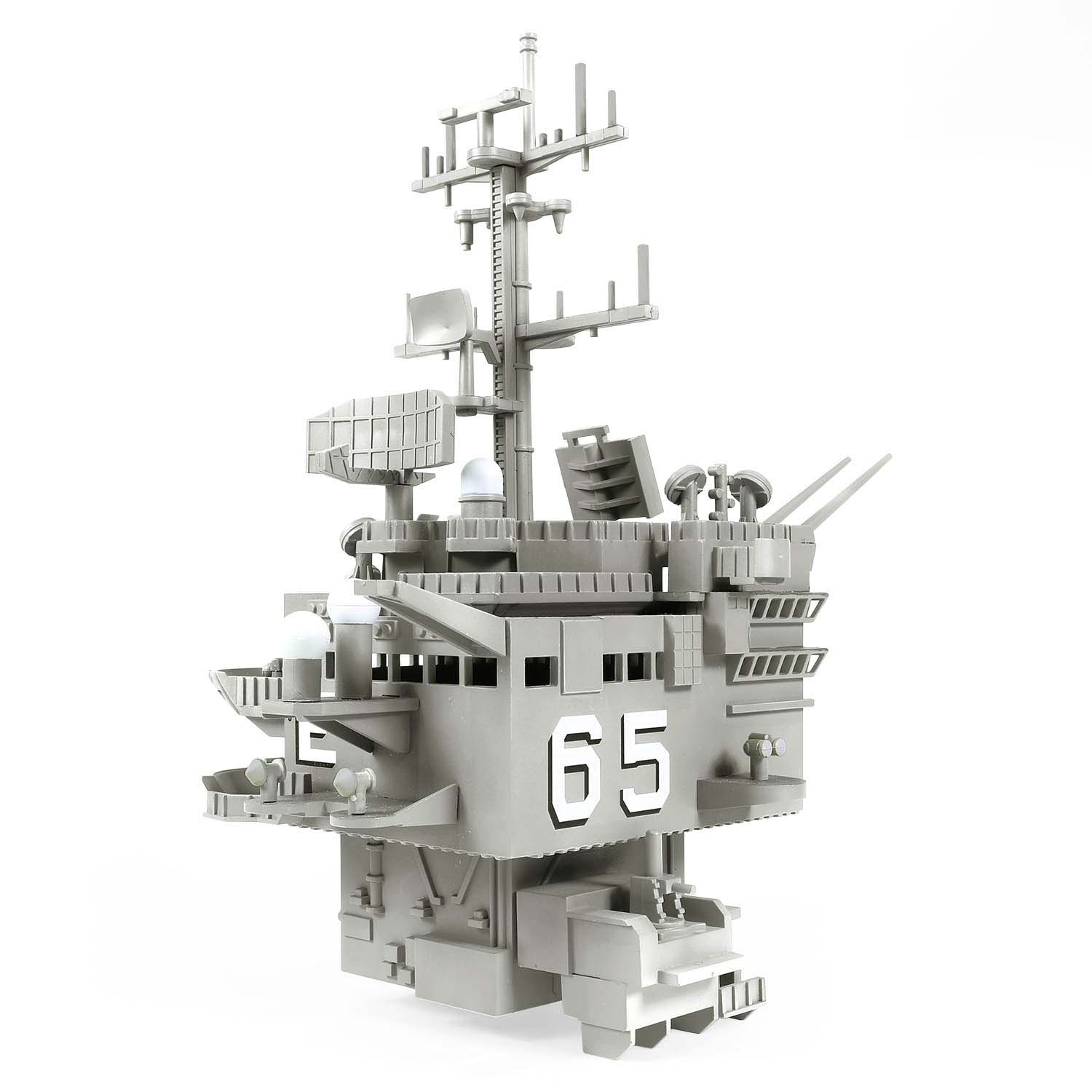 CVN-65 Enterprise deck commander bridge 1982 overhauled version